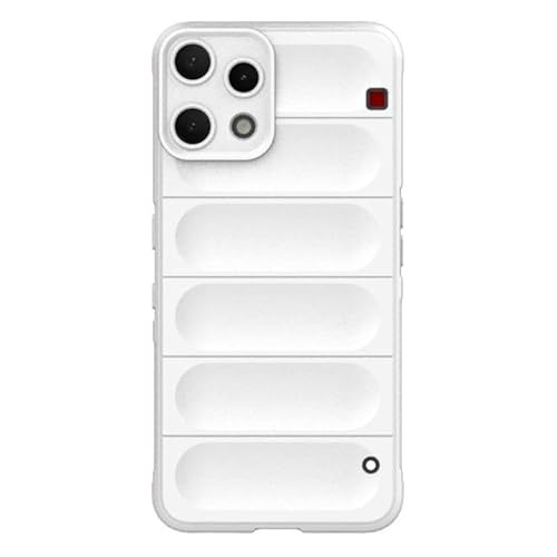TRIPLE RIVER�EFor Nothing Phone 3a Lite �P�[�X �ϏՌ� �J�o�[ TPU �p �ی� �R�[�i�[�o���p�[ �w�ʃP�[�X �\�t�g�P�[�X �i�b�V���O �t�H��3a ���C�g ����~��(�z���C�g)