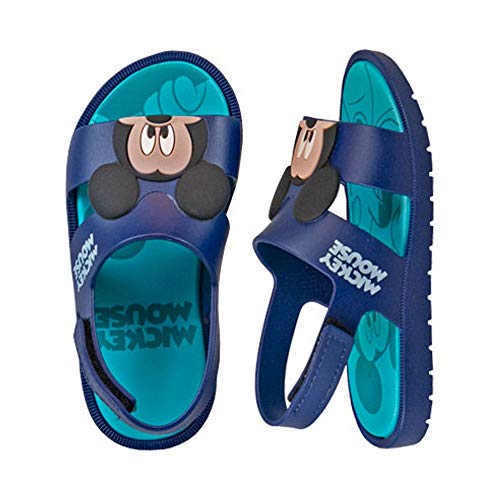 Sandália Rasteira Grendene Mickey 21996 Azul +