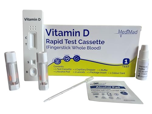 Vitamin D Level Insufficiency Deficiency Self Testing Kit Rapid Test Cassette