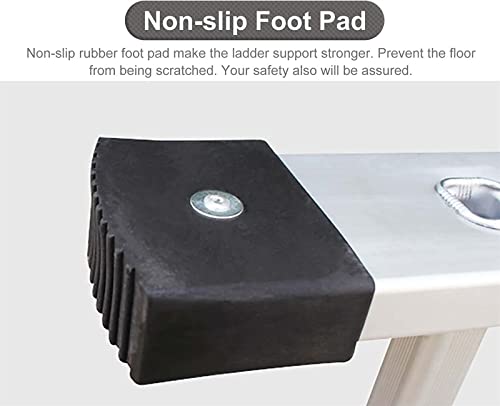 Échelle de lit superposé argent escabeau portable pour lit double - 7