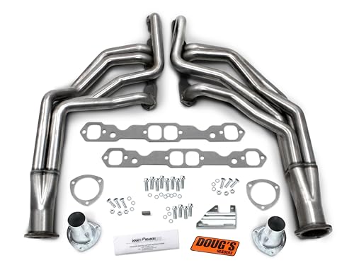Doug's D317-SS Polished 304 Stainless Steel Exhaust Long