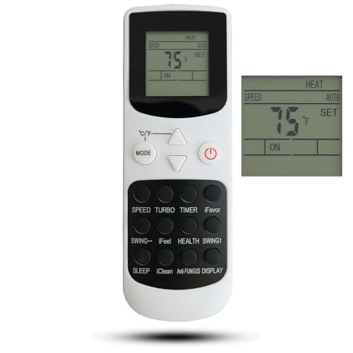 Universal Replacement Remote Control YKR-Q/002E YKR-Q/001E Compatible for Aux Air Conditioner by Kassionel - Used condition - US$9.67