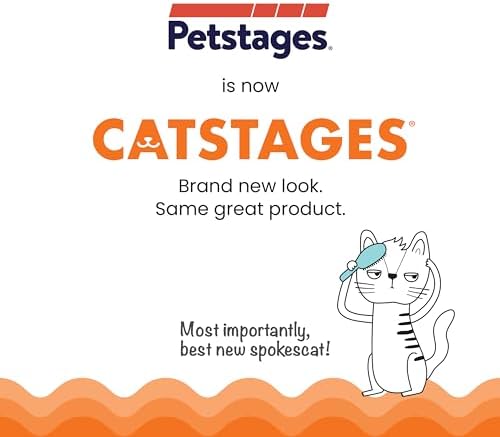 Catstages Crunchy Pickle Kicker 츄 고양이 장난감, 개박하 및 덴탈 메쉬, 16.5cm(6.5인치) — 사진 2