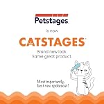 Catstages Squeak Squeak Mouse Cat Toy with Touch-Activated Sound & Catnip, Gray - Image 2