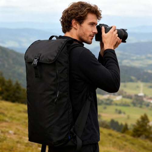Sleeping Bag Storage - 75 x 39,5 x 1 cm Foldable Camping Gear Carrier, Travel-Friendly Sleeping Bag Organizer - For Hikers College Students Travelers Camping Hiking Outdoor Travel Exploration Garage – Image 3