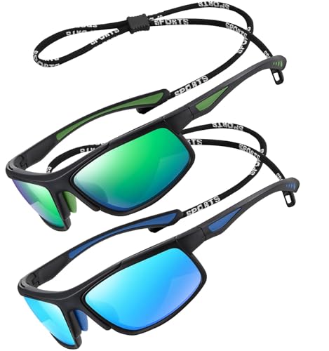 Perfectmiaoxuan Occhiali da sole polarizzati per uomo donna ciclismo montagna