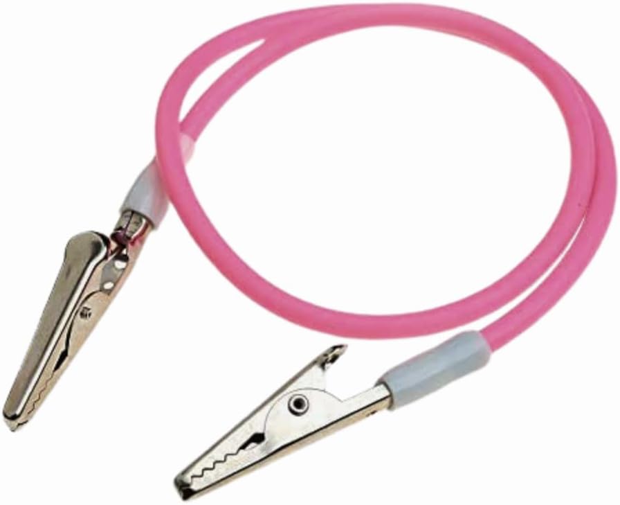 ET Dental Bib Holder Clips – Comfortable & Secure Clip-on Design | Flexible Plastic Chain | Rust-Free & Easy to Clean | Reusable Dental Bib Holder | Pack of 1