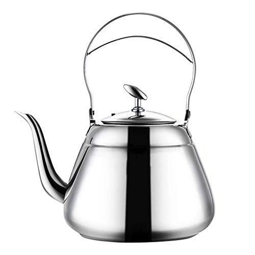 Teekessel/Teekessel Herdplatte Edelstahl in Lebensmittelqualität mit Sieb 1,6-Liter-Wasserkocher für Herdplatte Induktionsherd Teekessel Teekanne
