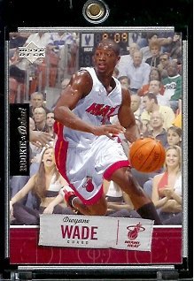 2005-06 Upper Deck Debut # (RC) Dwayne Wade Miami Heat Basketball Card #48