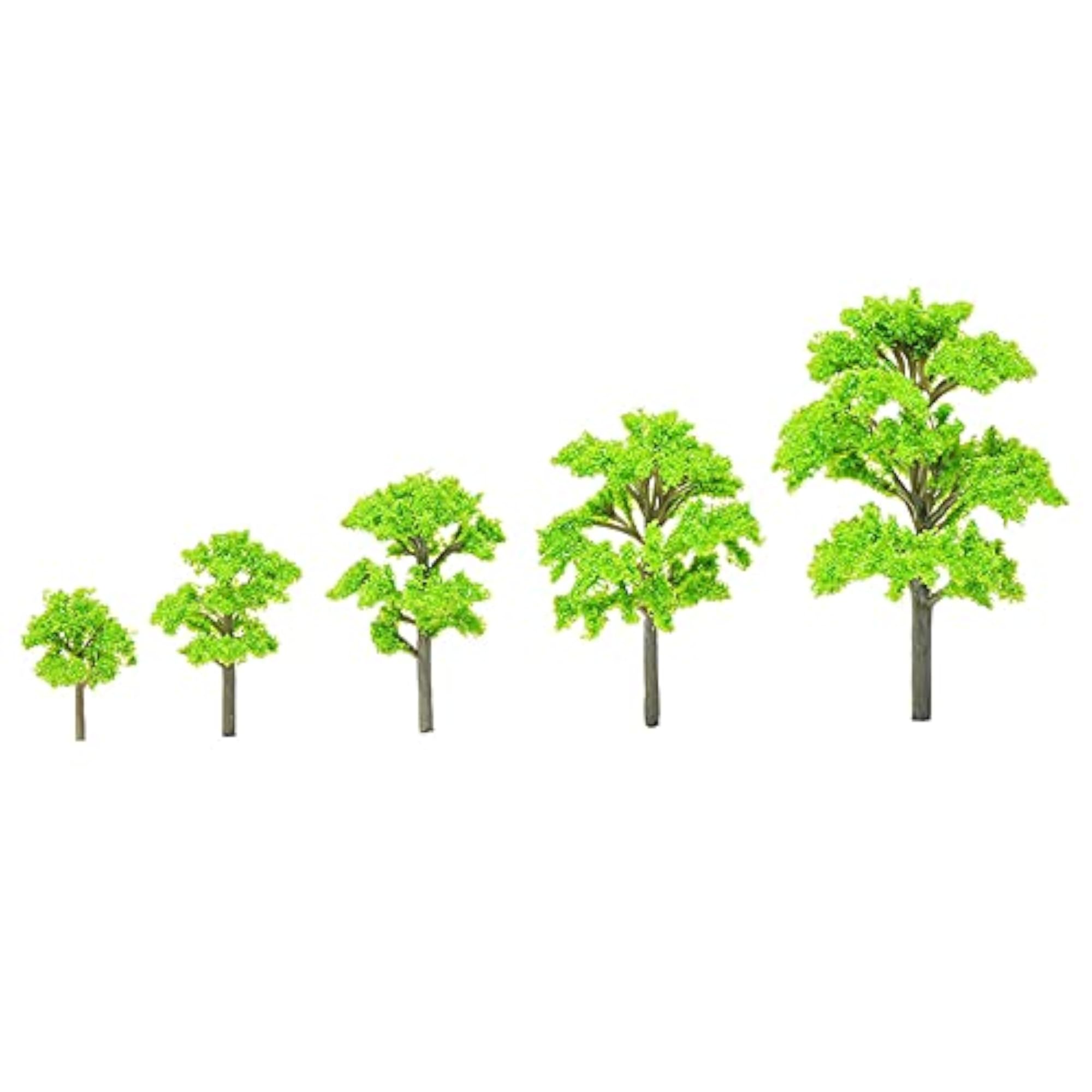 10Pcs DIY Scenery Tree Model Layout, 7cm