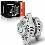 A-Premium Alternator Compatible with Nissan D21 1990 1991 1992 1993 2.4L, 12V 60A 1-Groove Pulley