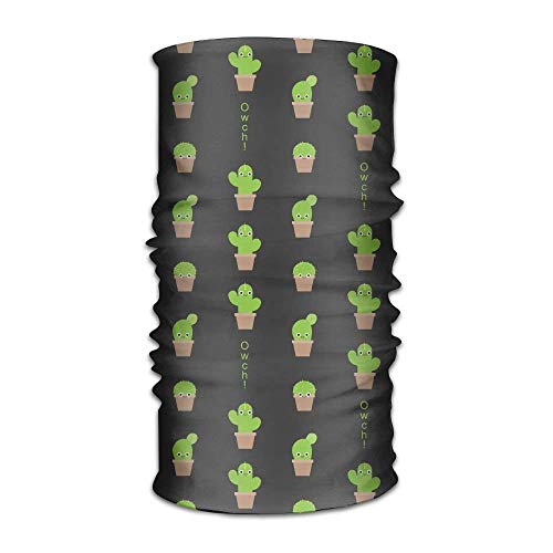 HAILAN Funny Hot Dogs and Glass Magic Scarf Headwear Bandanas Face Mask Neck Gaiter for Men & Women