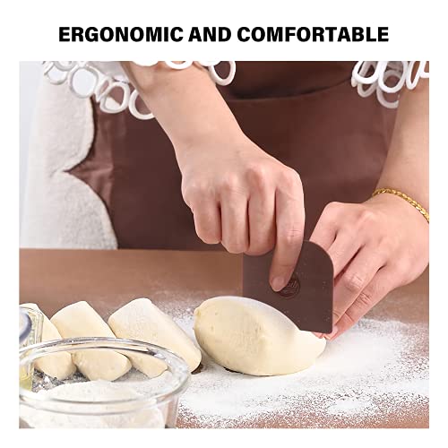 Pan Scraper, 10 Pcs Pot Scraper Plastic, Pot Scraper Non Scratch For Cast Iron, Pot And Pan Cleaning, Sturdy Scraper Kitchen Tool #TOP5