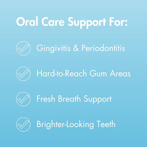 Perio Restore® Gel 3oz – 1.7% Hydrogen Peroxide Teeth Whitening & Oral Care Gel, Mint Flavor, Includes 2 Trays for Easy at-Home Application
