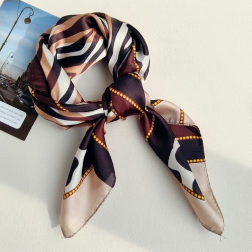 Elegant Vintage Silk pashmina shawls – Versatile,Stylish Square pashmina shawls,Headscarf,Neckwear,Fashion 17