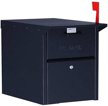 Salsbury Industries 4350BLK Mail Chest, Black