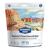 Backpacker's Pantry Shepherd's Potato Stew with Beef - Freeze Dried Backpacking & Camping Food - Emergency Food - 27 Grams of Protein, Gluten-Free - 1 Count
