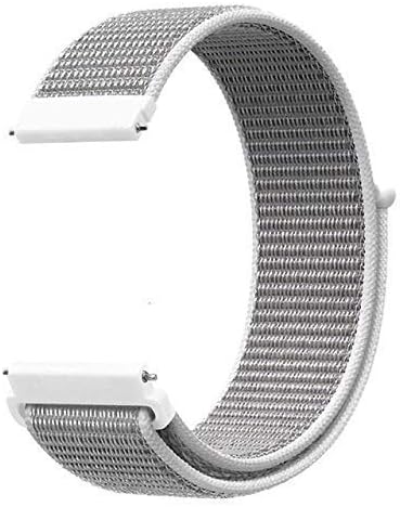 Artche Soft Nylon Replacement Strap/Band for Amazfit GTS/GTS 2/GTS 2 Mini, Amazfit GTR 42MM, Amazfit BIP/BIP S/BIP S LITE/BIP U/BIP LITE/BIP Youth (White)