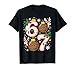 Funny Six Seven 67 Meme 6 7 Elf Santa Christmas Pajamas Kids T-Shirt