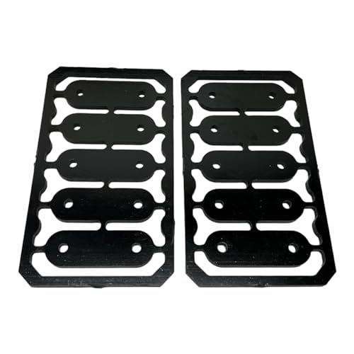 Plastic Repair Kit for Cracked Body Panels on ATV's, Snowmobiles, Side by Sides, 4 Wheelers, 3 Wheelers, Motorcycles, Golf Carts, Motorcycle (Black) (10 TABS)