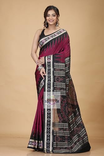 NUAPATANAPATA sambalpuri silk saree in pure silk – image 2