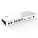 Price comparison product image Wavlink USB 3.0 Universal Docking Station Dual Video Outputs Support HDMI/DVI / VGA with 6 USB Ports (2 USB 3.0 + 4 USB 2.0) / Gigabit Ethernet Port and Audio Jack for Laptop/PC and Mac