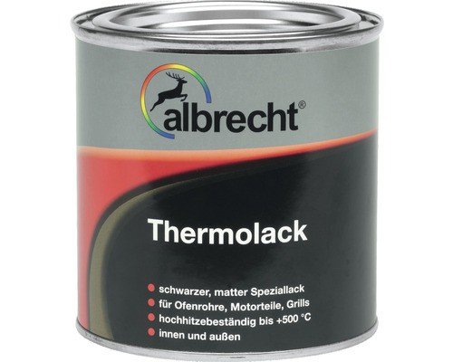 Thermolack Albrecht schwarz 375ml Albrecht
