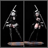 Zhongkaihua Game Automata figurka Battle Damaged Edition 33 cm duża postać anime Yorha 2B wymienny dwustronny model PCW