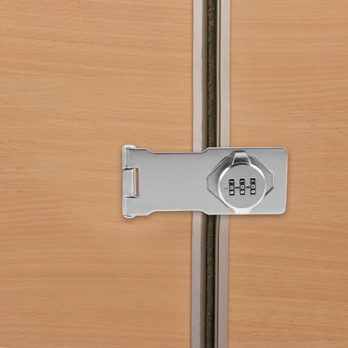 Serrure pour portes de placard éliminant le risque de perte de clé grâce au code rotatif