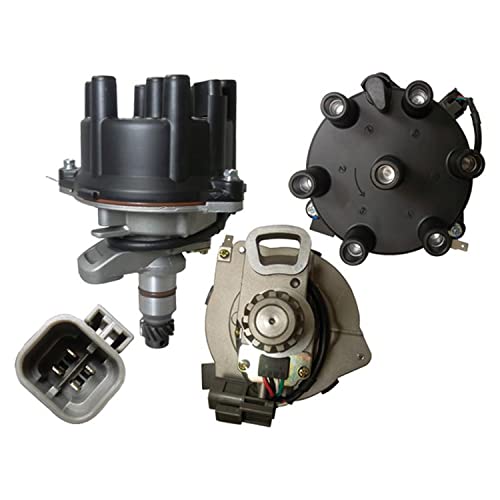 New Distributor Compatible With Nissan D21 Pathfinder Quest 90-98 & Mercury Villager 3.0 V6 93-98 F3Xa 12127-Aa F3Xa 12127-Ba Vg30E 22100-0B000 #TOP1