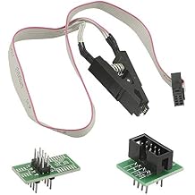 SOP8 to DIP8 Test Clip Motherboard BIOS chip 8 pin Wide and Narrow Body Universal Flash Chip IC Test Clips Socket Connector Programmer