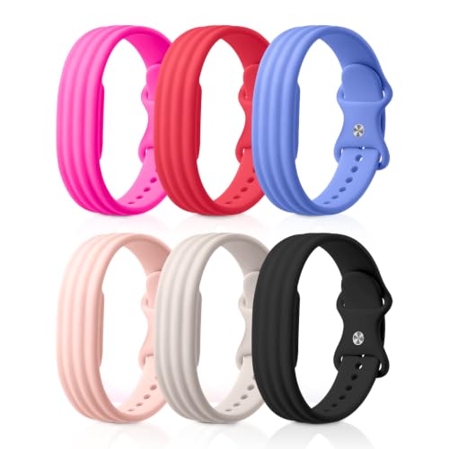 HAYONLIY �V���R�[���o���h 6�{�p�b�N Google Fitbit Air�Ή�