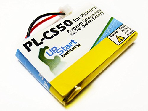 Replacement for Plantronics 64399-01/-03 Battery - Compatible with for Plantronics CS50 Headset Battery (250mAh 3.7V Lithium Polymer)