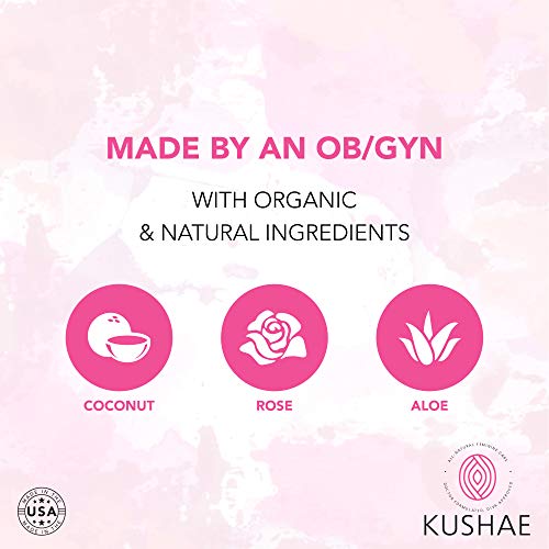 Kushae Gentle 2-In-1 Feminine Foaming Wash – Ob/Gyn Made, All Natural, Fragrance Free To Balance Ph, Maintain Freshness & Prevent Odors, Perfect For Sensitive Skin, Made In Usa #TOP3