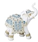 Der Dickhäuter wird Ihre Wohndeko auf indische Weise verschönern. Eine stilistische Deko für Zimmer wie: Wohnzimmer, auf einem Tisch im Flur, in einer Vitrine im Esszimmer, auf einem Tisch in der Küche oder einem Schränkchen im Schlafzimmer.