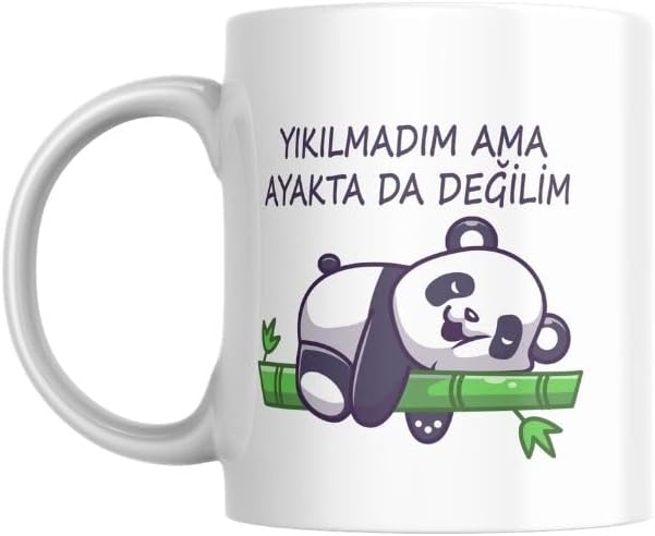Im Not Devastated But Im Not Standing Mug Cup Funny Written Gift Tea Coffee Cup Coffee Mug