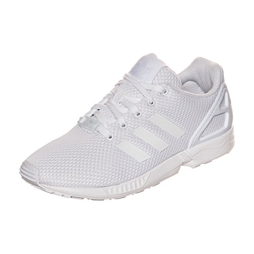 Adidas ZX Flux J, Chaussures de Fitness Mixte Enfant, Blanc (Ftwbla/Ftwbla/Ftwbla 000), 31.5 EU