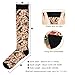 GuoChe Fashion Cute Socks for Men And Women Compression Sock 15-20 mmHg for Nurses, Pregnancy, Flying, Running,Travel Christmas