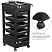 Yaheetech Hairdressing Trolley Hair Rolling Cart Salon Beauty Spa