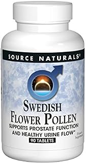 Source Naturals Swedish Flower Pollen Extract Supplement - 90 Tablets (Pack of 2)