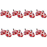 Mobestech Oven Mitt 16pcs Handle Caps Non Kitchen for Bowls Fabric Pan Cooking Anti- Denim Mitts Gri