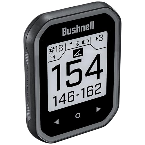 Bushnell Golf Phantom 3 Slope GPS – Handheld, Touchscreen, Slope-Adjusted Distances, 38,000+ Courses & Magnetic Cart Mount, Black