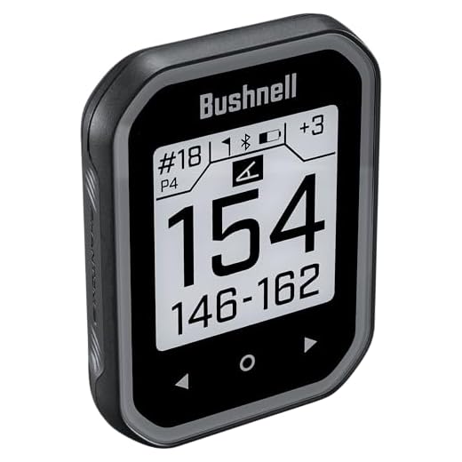 Bushnell Golf Phantom 3 Slope GPS – Handheld Golf Rangefinder with Slope‑Adjusted Yardages, Touchscreen, BITE Magnetic Mount – 38,000+ Courses - Black