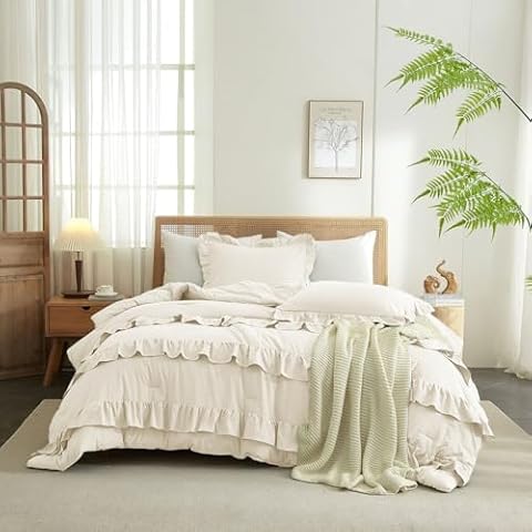 LifeTB Queen Comforter Set Cover