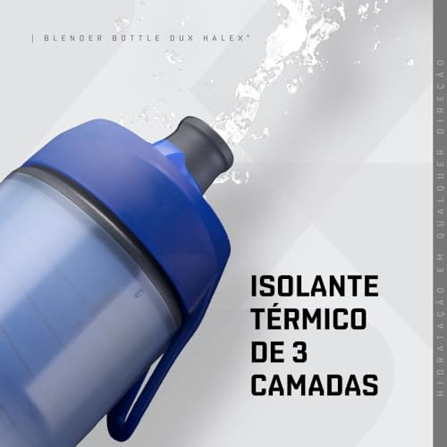 Dux Nutrition Squeeze Blender Bottle Halex 710ml - Azul Royal