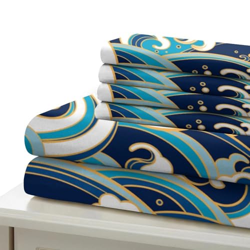 Housse de couette 140x200 douce et légère en microfibre imprimée 3D - 7