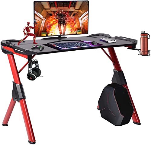 FurnitureR Escritorio para juegos, PC de oficina, escritorio...