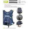 Trekking Poles Carry Bag, Waterproof & Lightweight Hiking Poles Storage Bag, Portable Storage Bag for Trekking Poles, Suitable for Running Hydration Vest & Backpacks