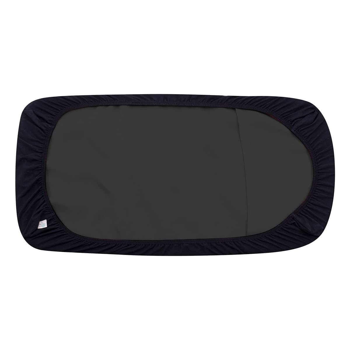 JYOKO KIDS Rivestimento interno per navicella, lenzuolo per navicella neonato in cotone (Black Series)