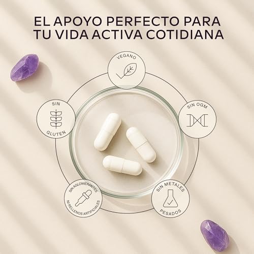 Magnesio Complex 825mg contra el cansancio con 180 cápsulas de acción prolongada 6
